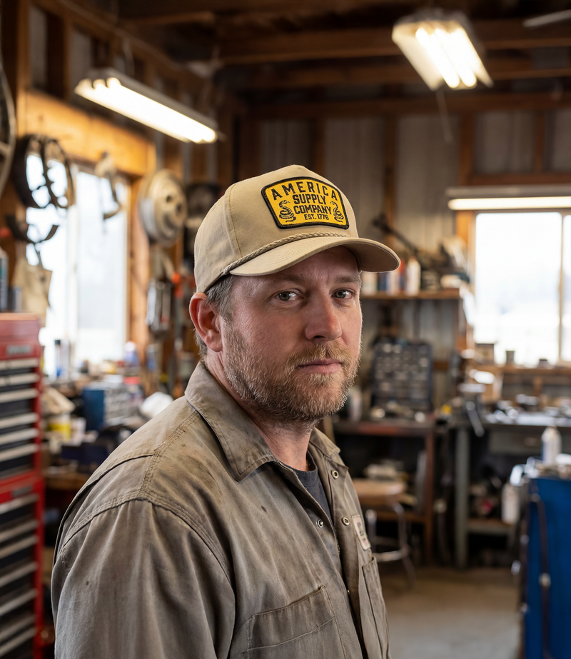 America Supply Company Patch Hat