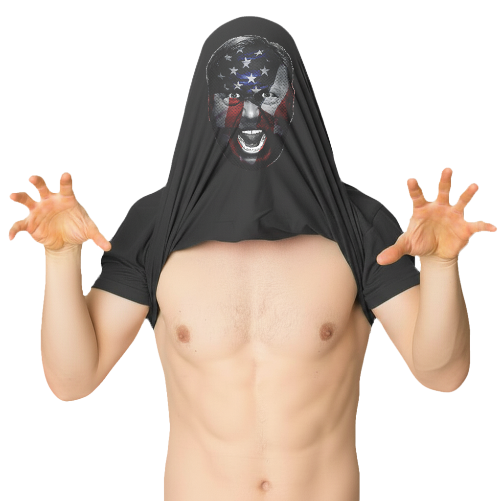 Ask Me About My Alex Jones Costume Flip Up T-Shirt