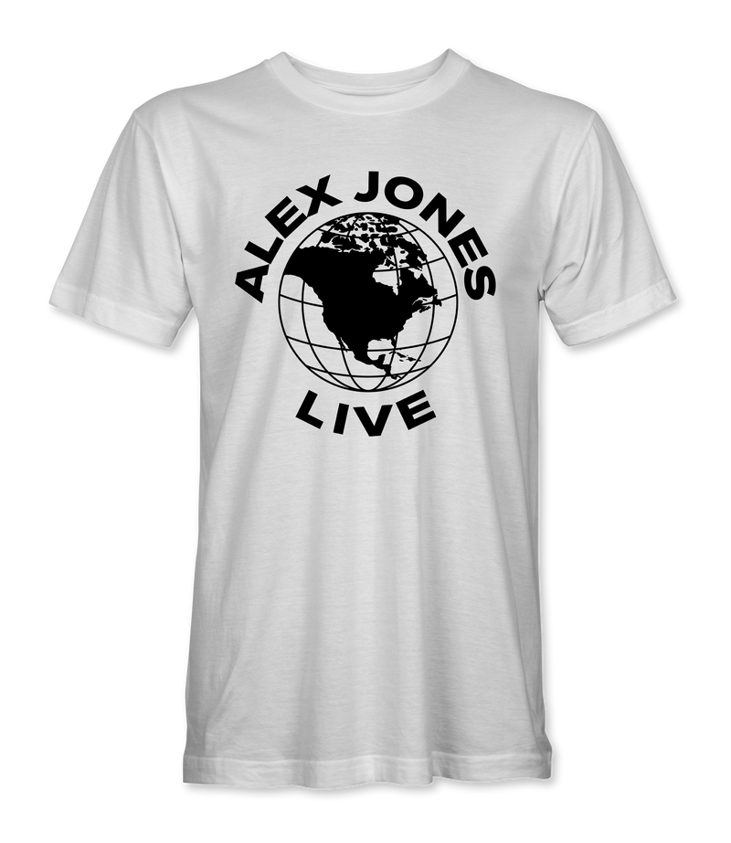 Alex Jones Live Globe T-Shirt