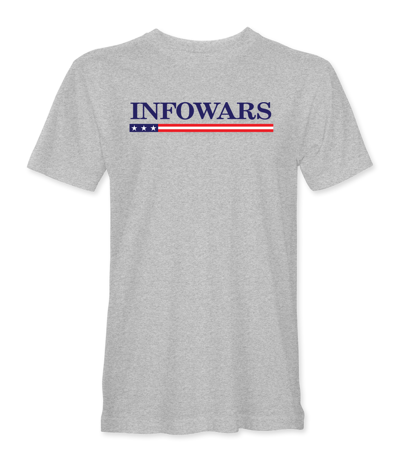 Classic Infowars Red, White, & Blue T-Shirt