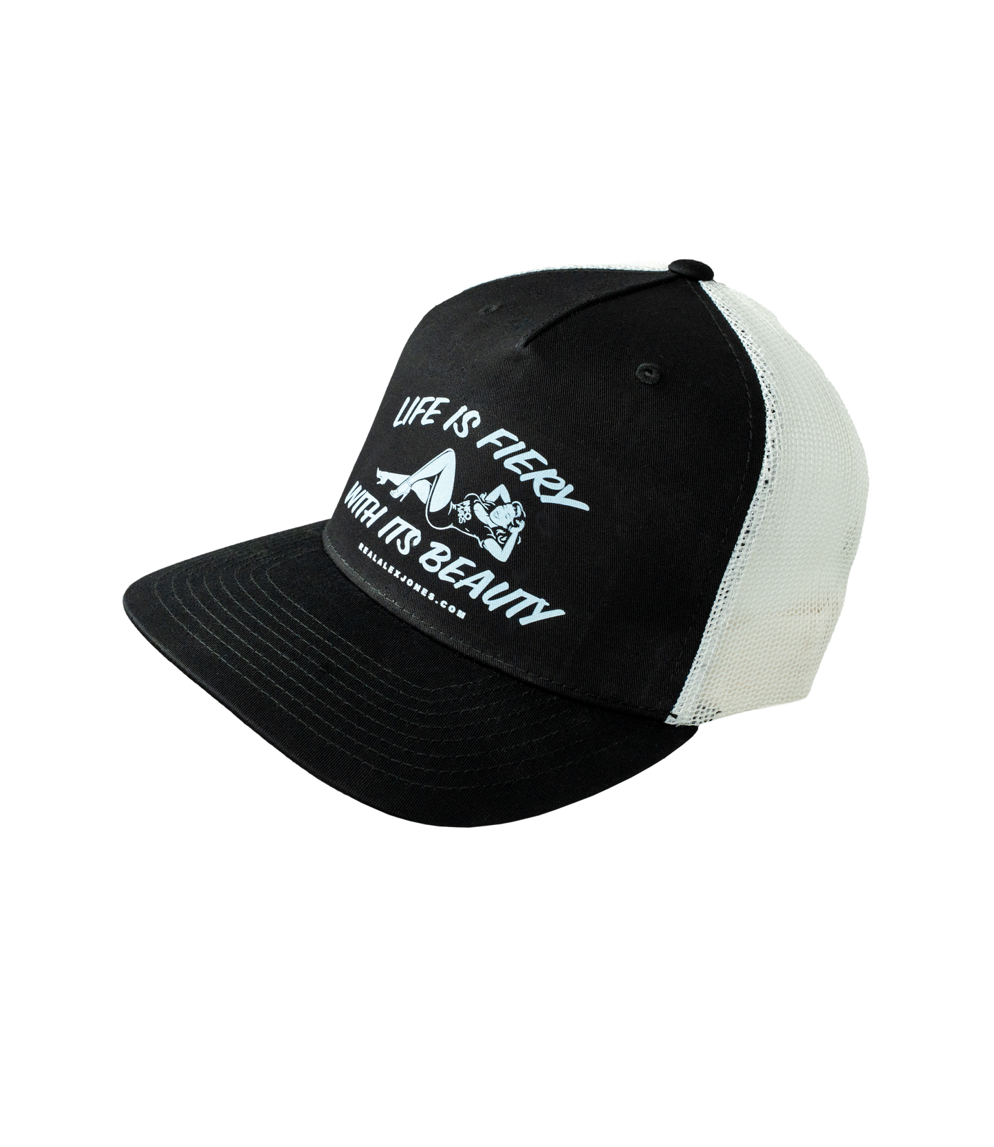 Life Is Fiery With It's Beauty Premium DTF Hat