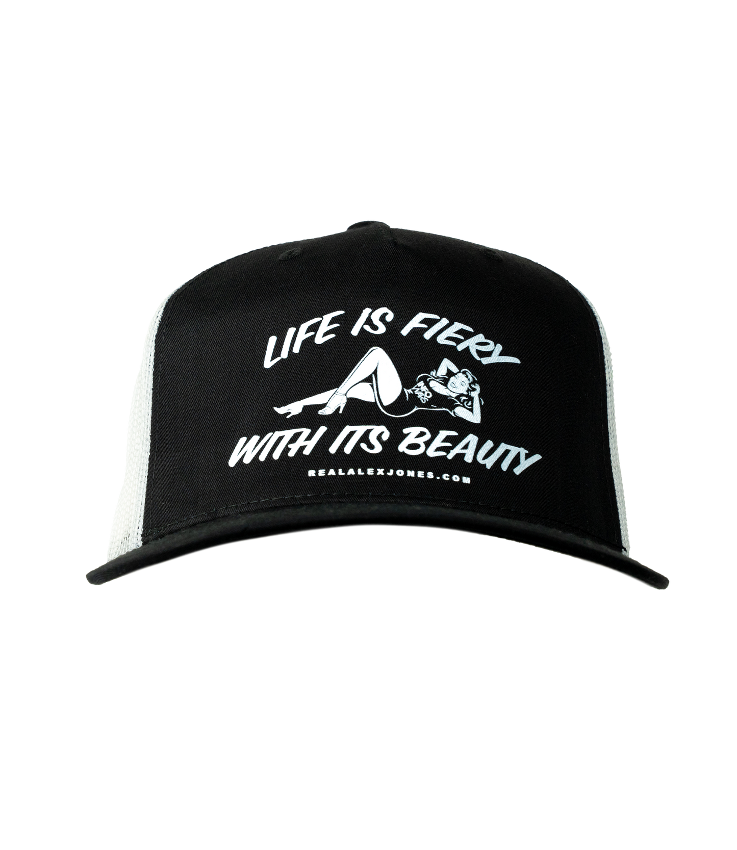 Life Is Fiery With It's Beauty Premium DTF Hat