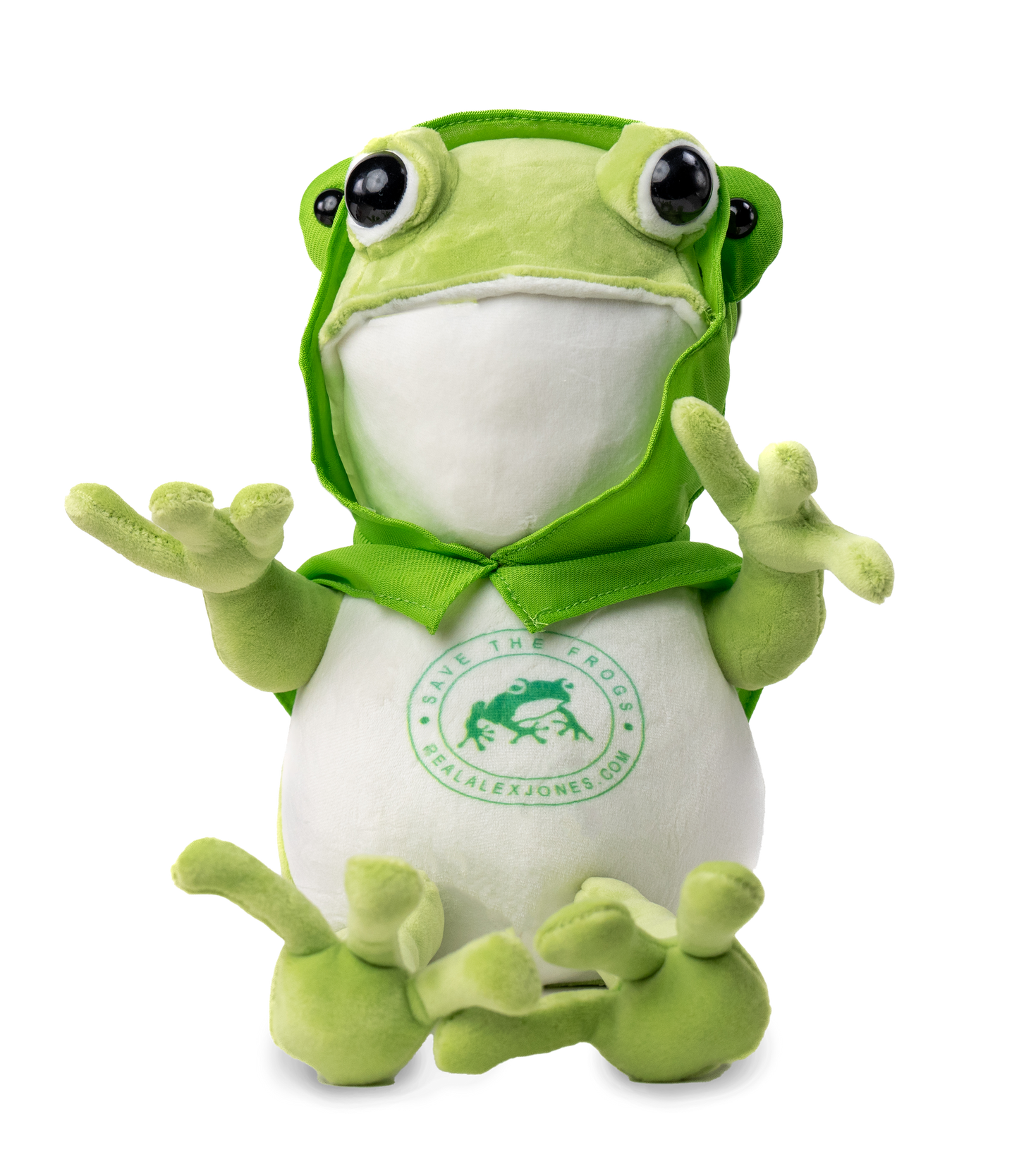 Save The Frogs Plush + Collectible Jar Bundle