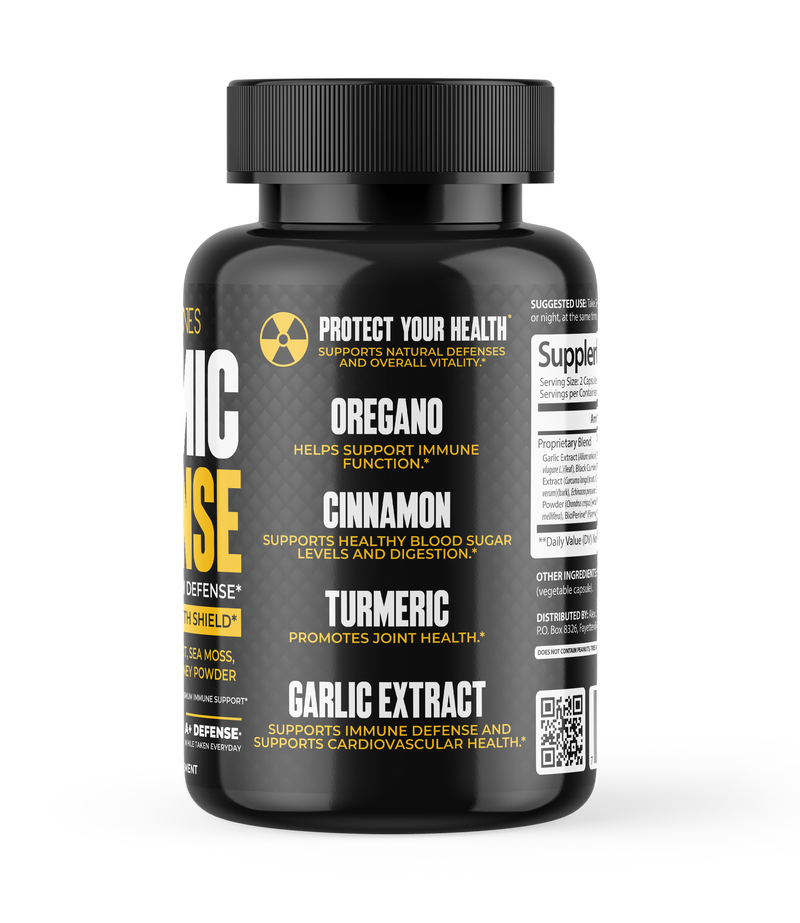 Atomic Defense - Natural health Defense* (60 Capsules) (30 Servings)