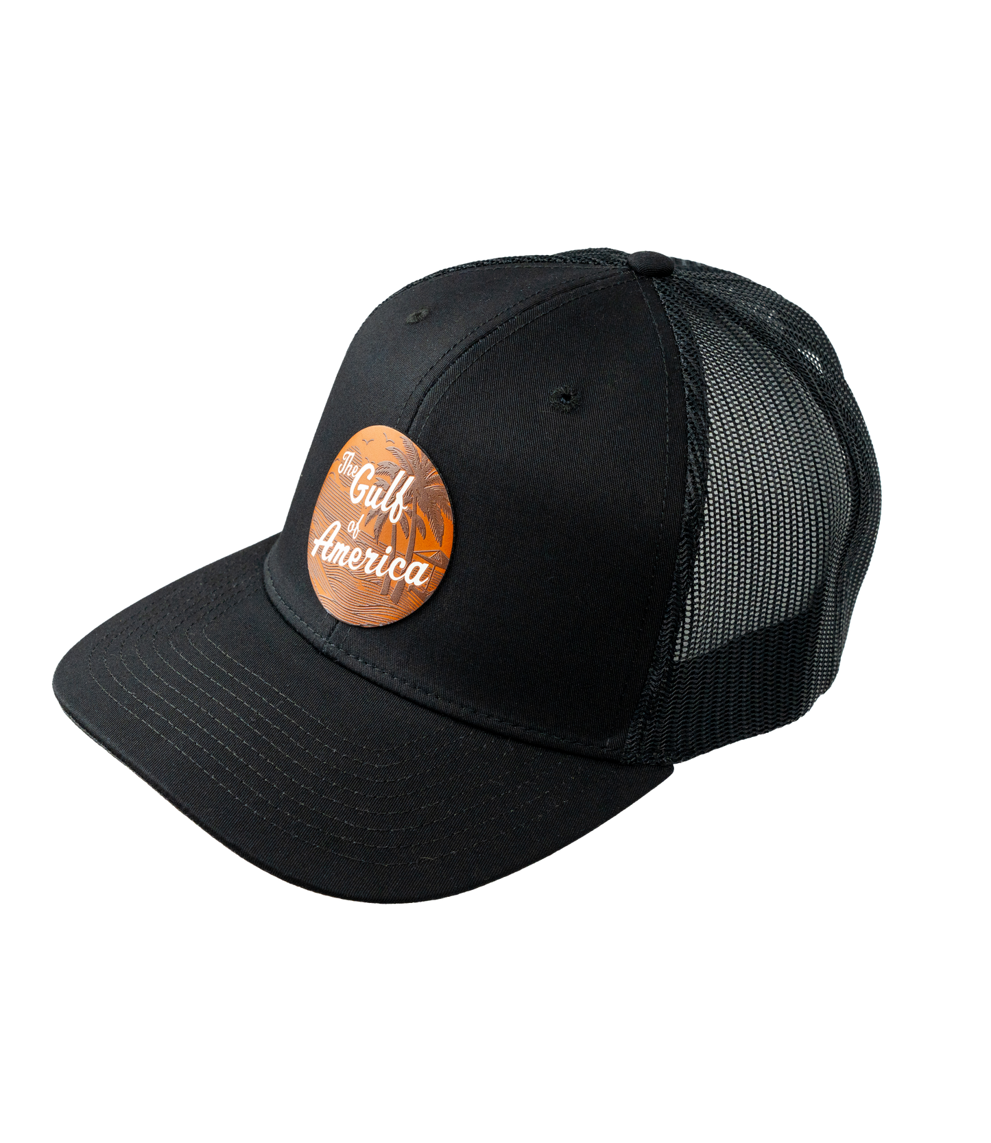 Gulf Of American Leather Patch Hat