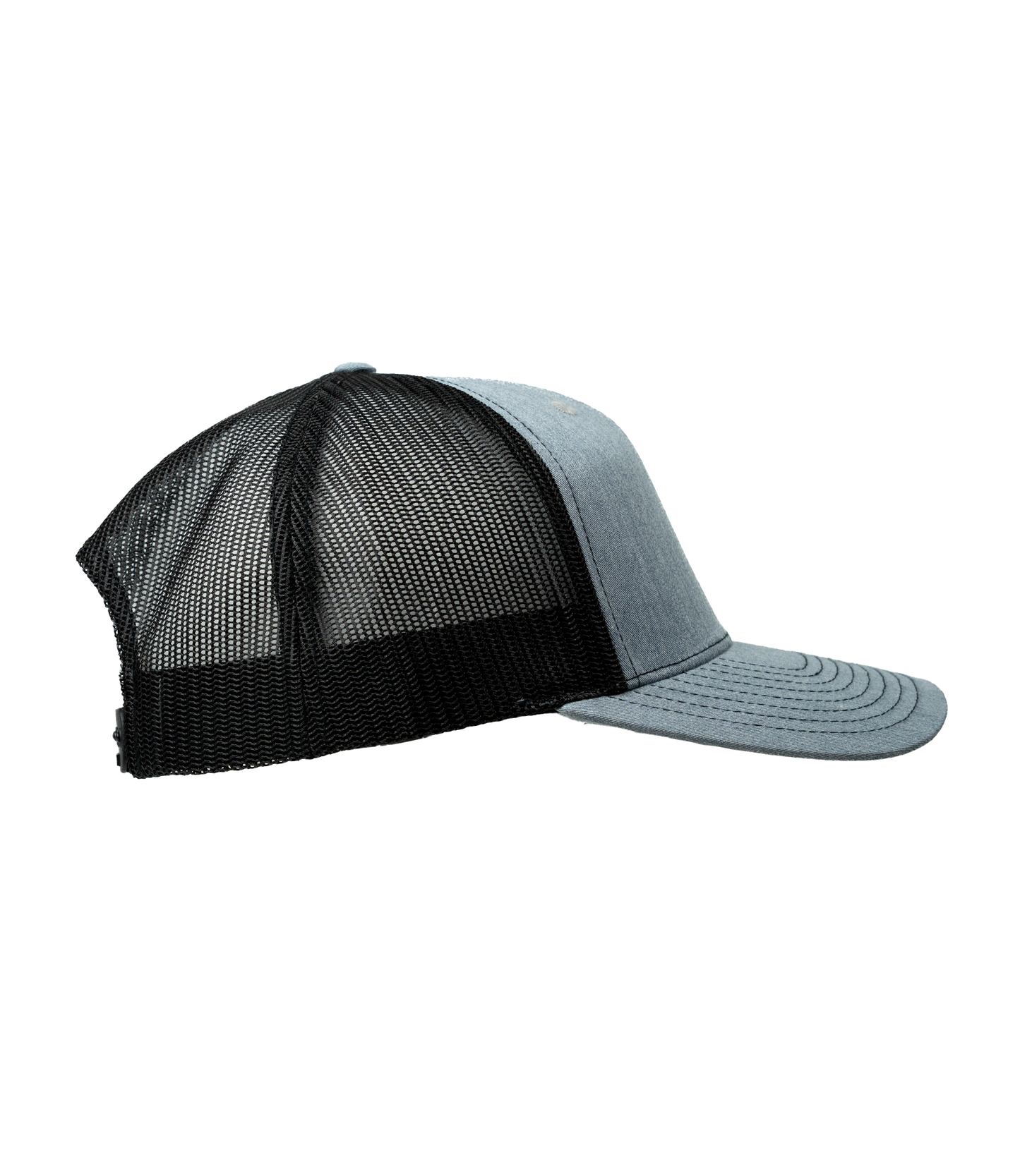 Infowars Gray Leather Patch Hat