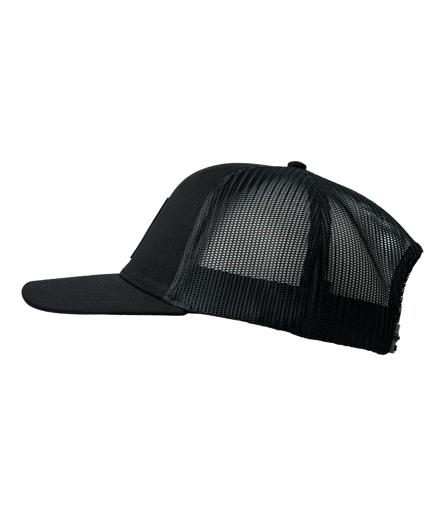 Infowars Red Logo Leather Patch Hat