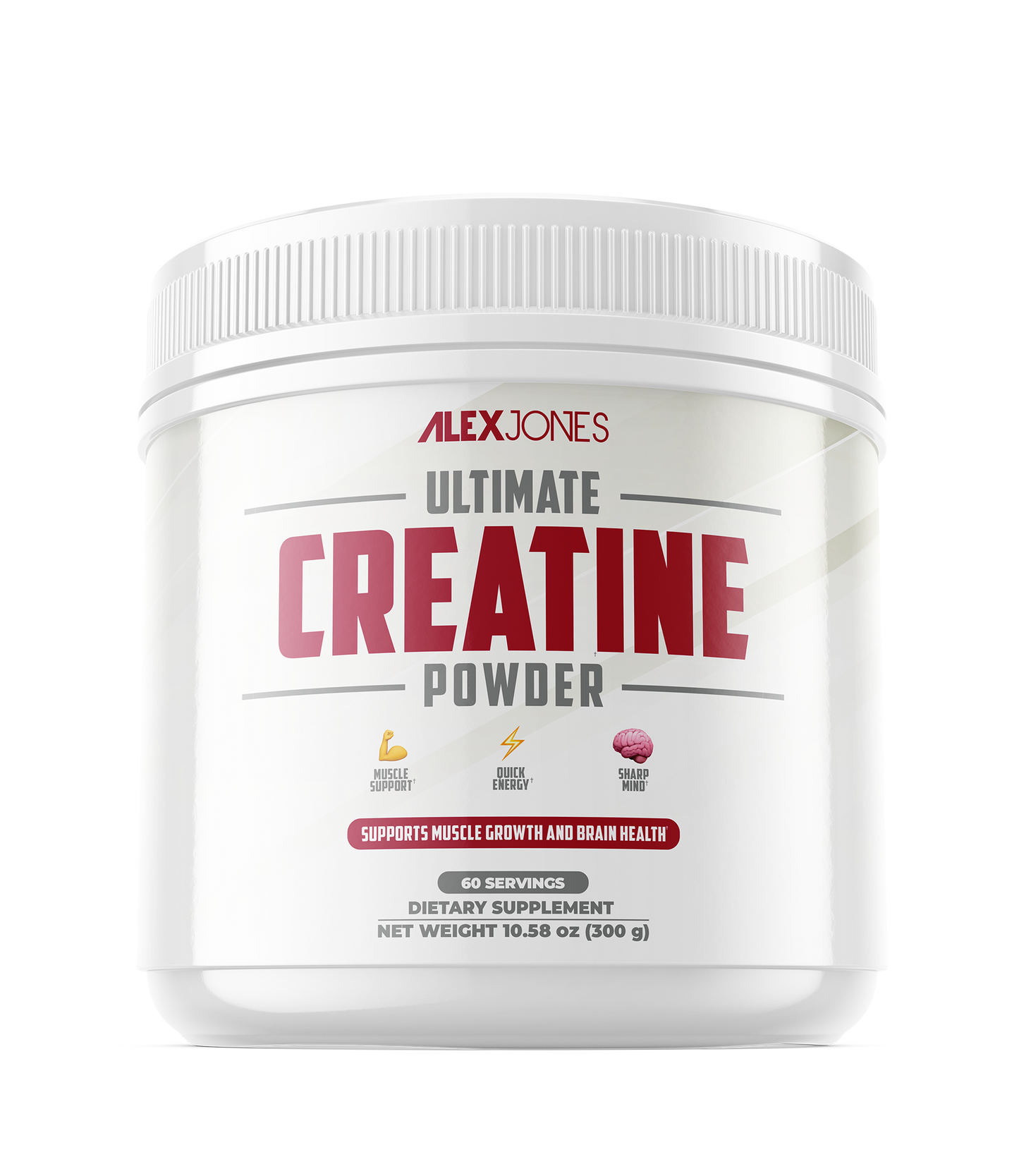 🎁 Ultimate Creatine Powder by Alex Jones (300 Grams) (60 Servings) (100% off)