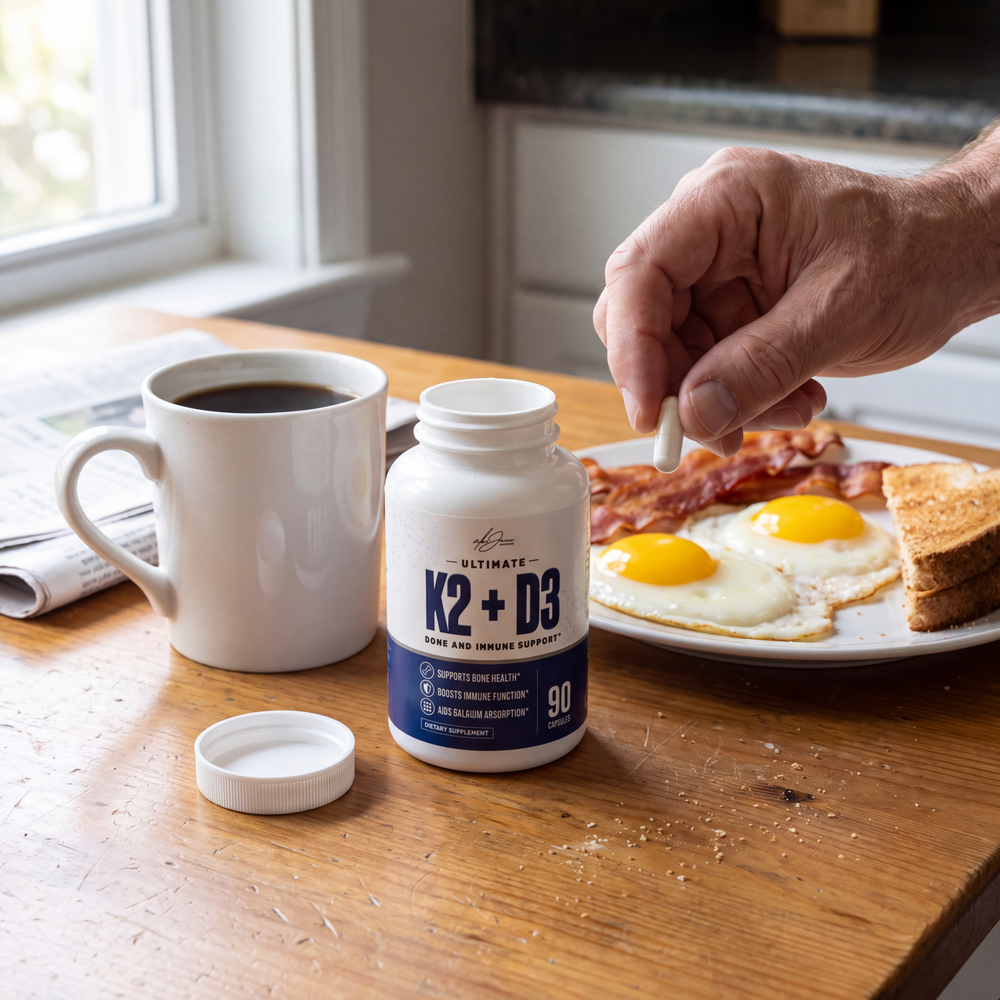 Ultimate K2 + D3 with breakfast