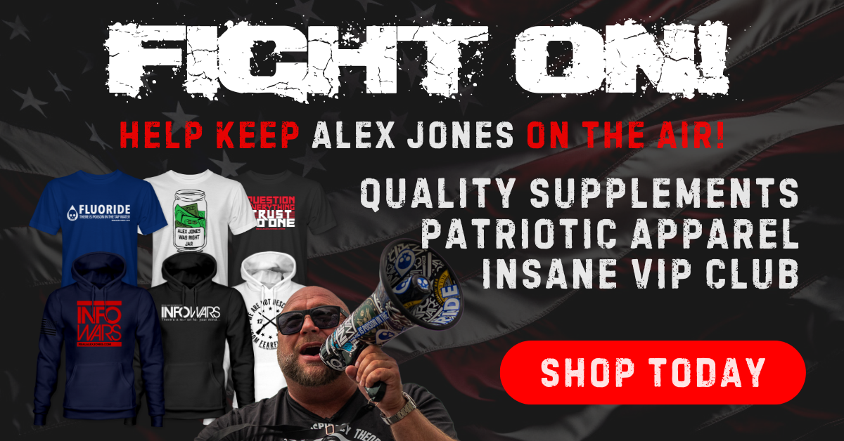 The Official Alex Jones Store - Shop Patriotic T-Shirts, Hats, & More