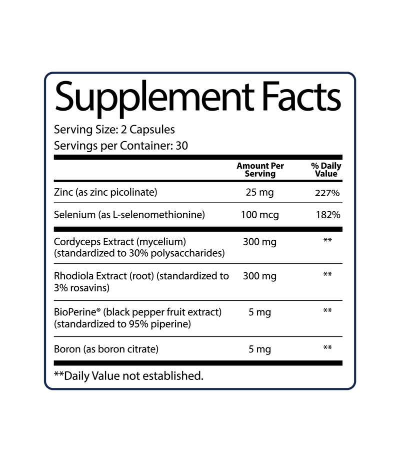 Power Plant - Advanced Adaptogen Complex (60 Capsules) (30 Servings)