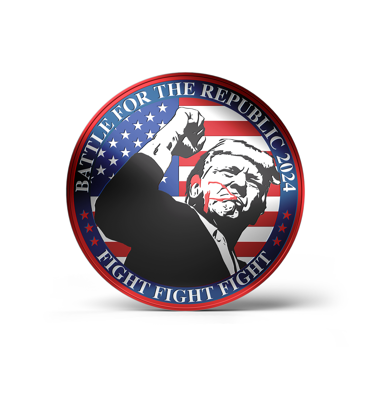 Big Guy Battle For The Republic 2024 Challenge Coin