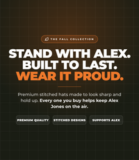 Stand with Alex. Built to last. Wear it proud.