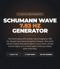 Schumann Wave 7.83 Hz Generator
