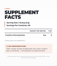 Ultimate Creatine Powder by Alex Jones (300 Grams) (60 Servings)