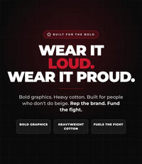 The AJ Store tees — Wear It Loud, Wear It Proud