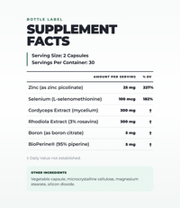 Power Plant - Advanced Adaptogen Complex (60 Capsules) (30 Servings)