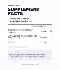 Ultimate Chill - Deep Recovery & Stress Shield (60 Capsules)(30 Servings)