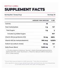 Ultimate Power Drink Mix - Energy & Focus* (Patriot Punch) (420 Grams) (30 Servings)