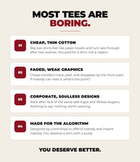 Most tees are boring — why this shirt is different