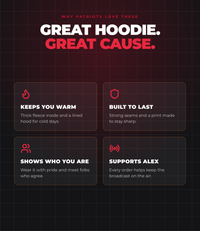 Great hoodie. Great cause.