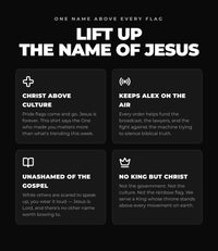 Jesus Over Pride "Limited Edition" T-Shirt