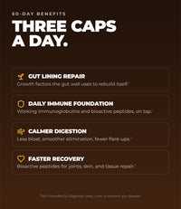 Bovine Colostrum+ Capsules (30 Servings)