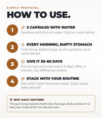Bovine Colostrum+ Capsules (30 Servings)