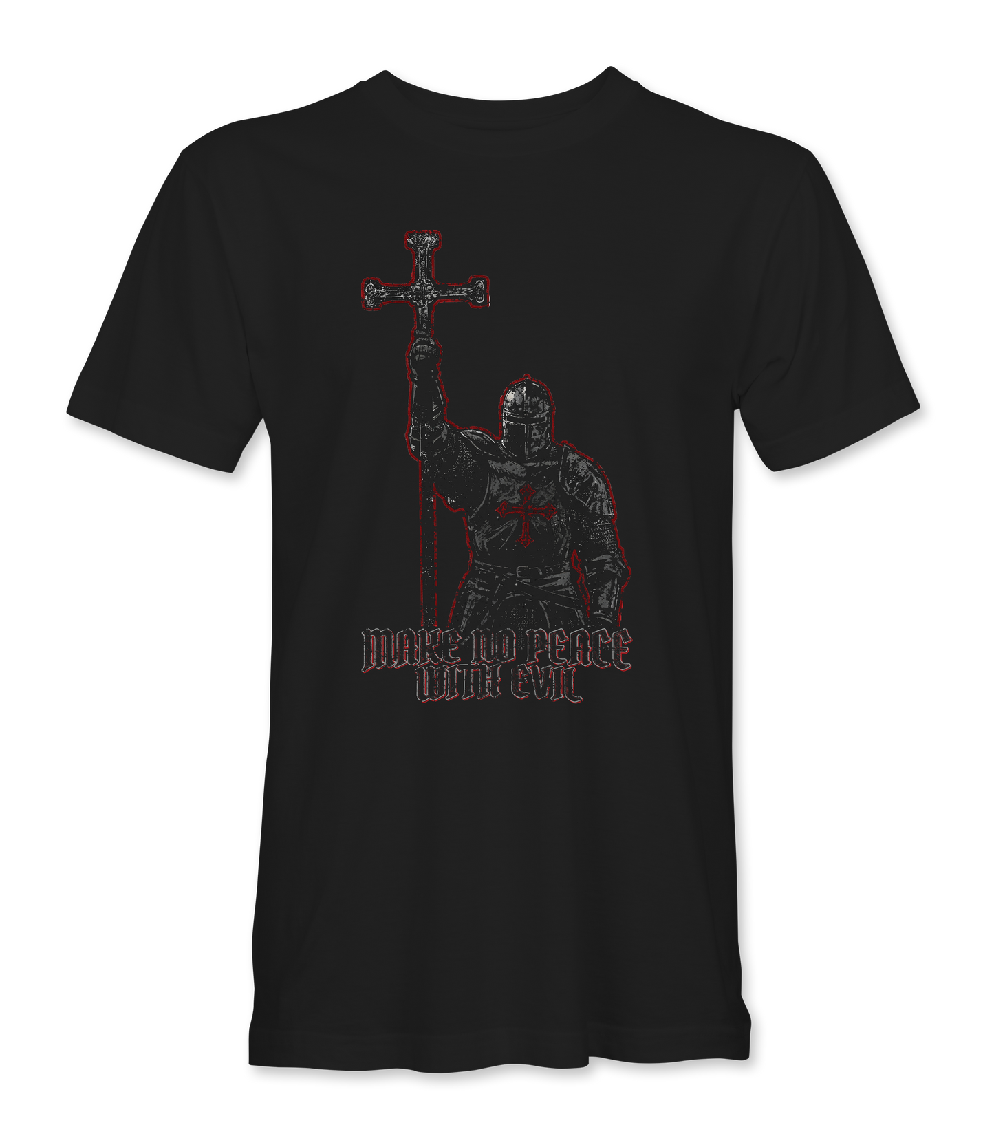 Deus Vult: Make No Peace With Evil T-Shirt