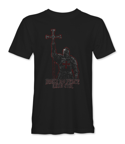 Deus Vult: Make No Peace With Evil T-Shirt