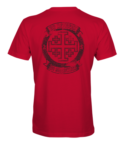 Deus Vult: No Retreat No Surrender T-Shirt