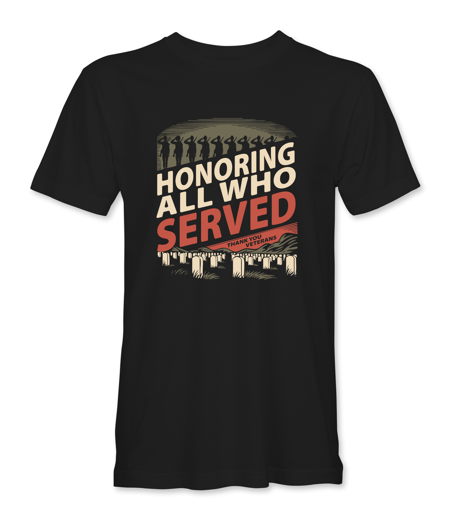 Honoring All Who Served T-Shirt