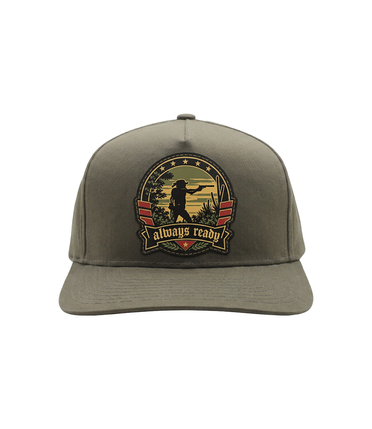 Always Ready Leather Patch Hat