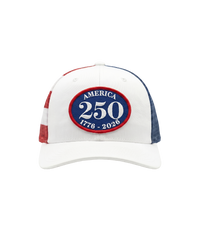 America 250 1776-2026 Patch Trucker Hat