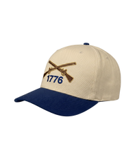 1776 Crossed Muskets Embroidered Hat