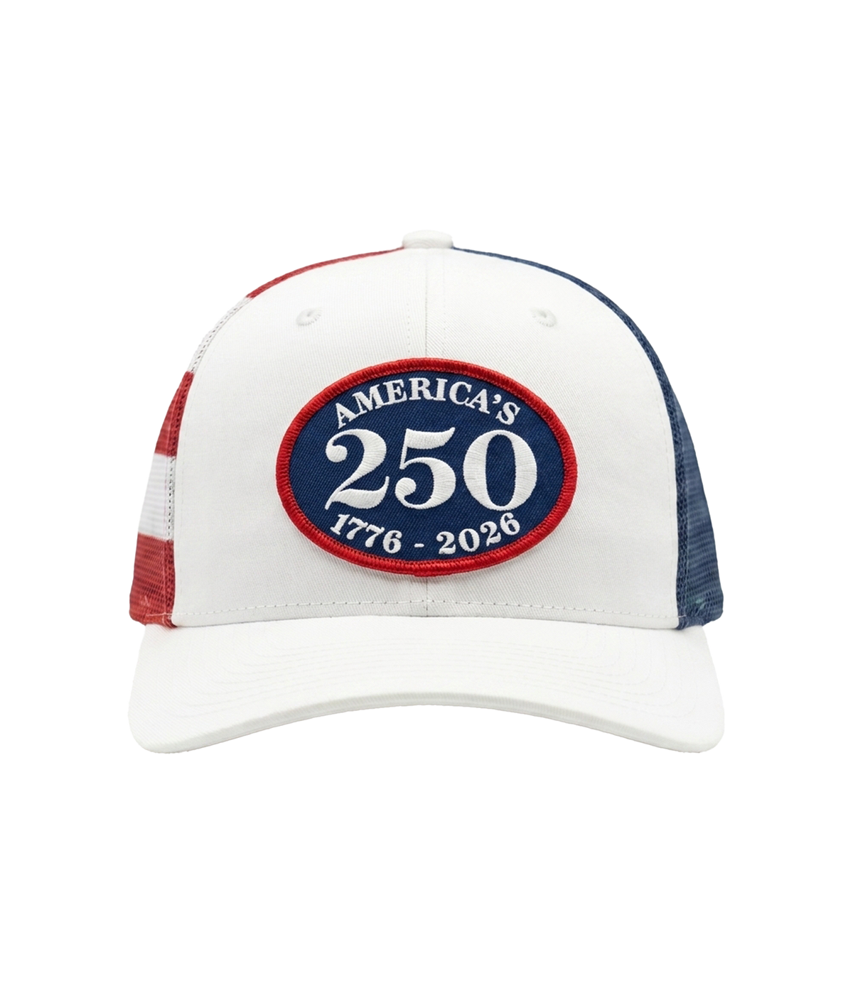 America's 250 1776-2026 Patch Trucker Hat