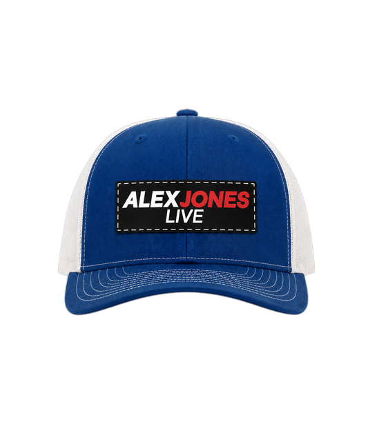 Alex Jones Live Patch Trucker Hat