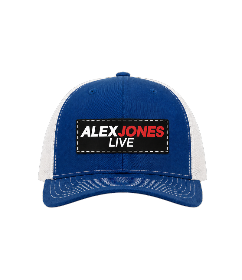 Alex Jones Live Patch Trucker Hat