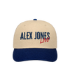 Alex Jones Live Tan Embroidered Hat