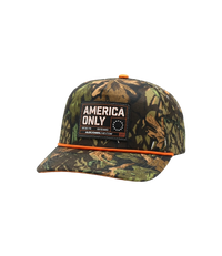 America Only Camo Patch Hat