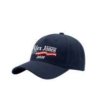 The Alex Jones Store - Alex Jones For President 2028 Embroidered Hat - side
