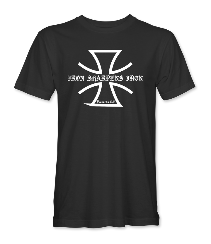 Iron Sharpens Iron "Proverbs 27:17" T-Shirt