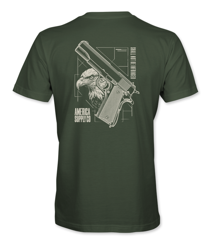 Shall Not Be Infringed Eagle T-Shirt