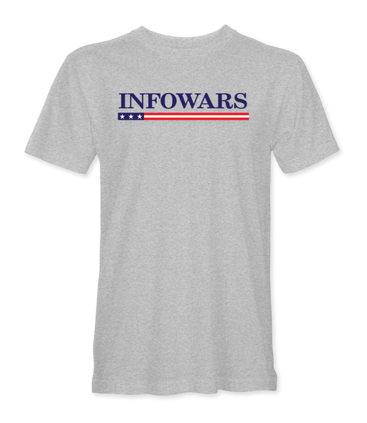Classic Infowars Red, White, & Blue T-Shirt