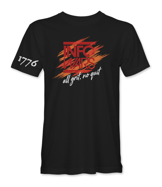 Infowars "All Grit, No Quit" T-Shirt