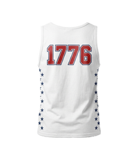 The Alex Jones Store - white 1776 Stars Tank Top - back