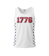 The Alex Jones Store - white 1776 Stars Tank Top - front