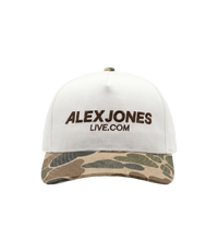 Alex Jones Live Camo Bill "Limited Edition" Embroidered Hat