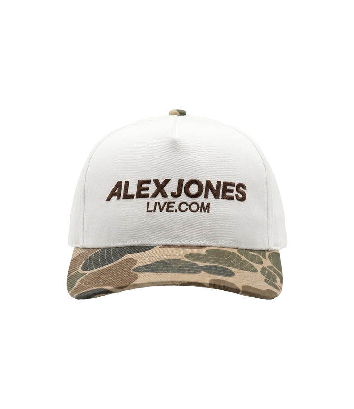 Alex Jones Live Camo Bill "Limited Edition" Embroidered Hat