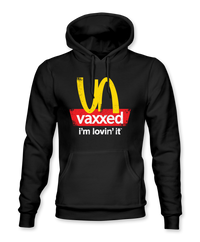The Alex Jones Store - black Unvaxxed Hoodie - front